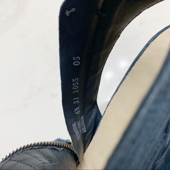 Paul Green Cayanne Leather Peep Toe Booties - Picture 6 of 7